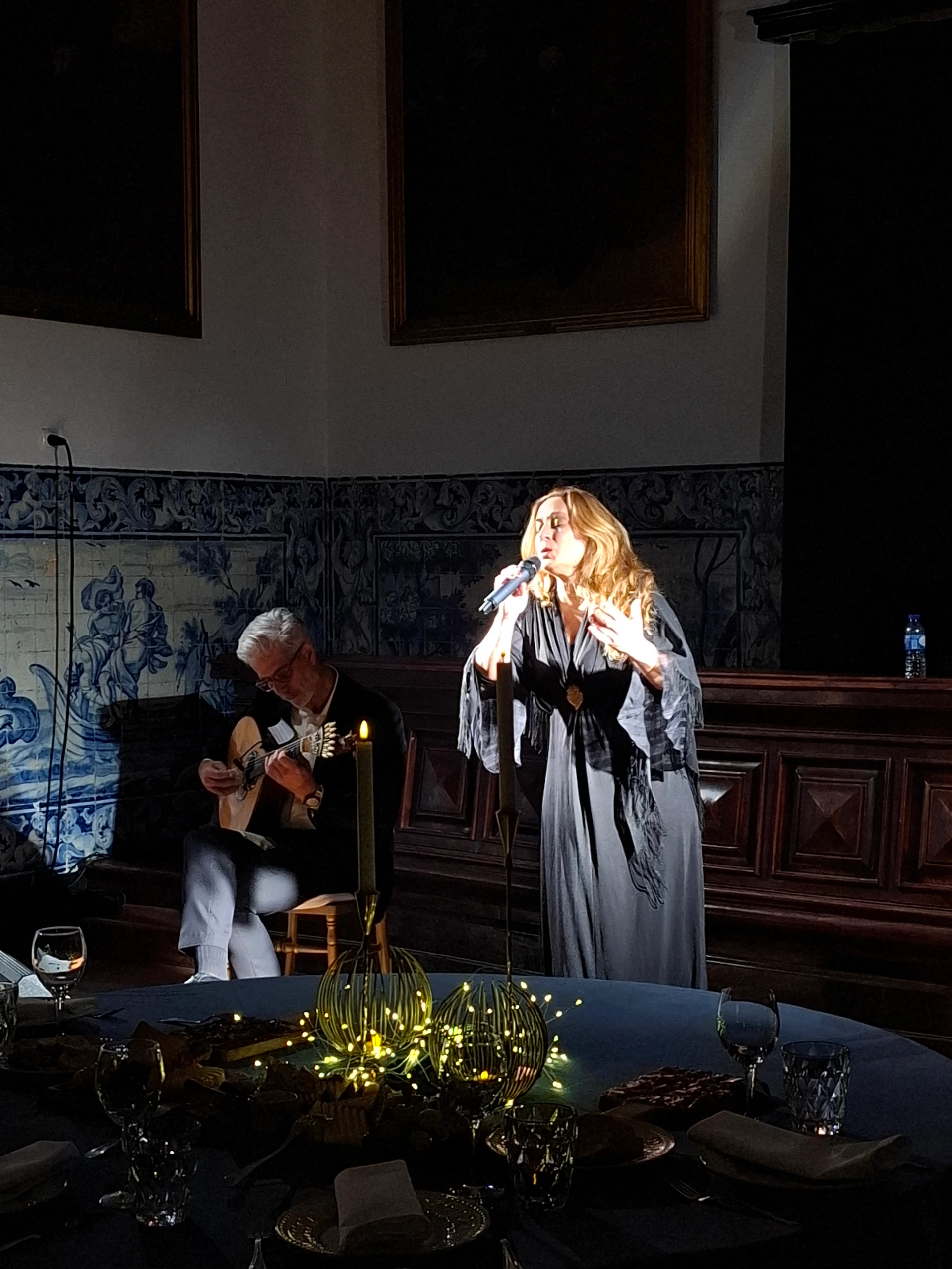 Capa de Fado na boda do casamento